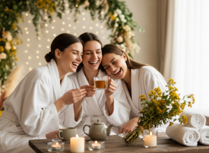 Мастер-класс девичника в сауне Хабаровска с SPA и фотозоной