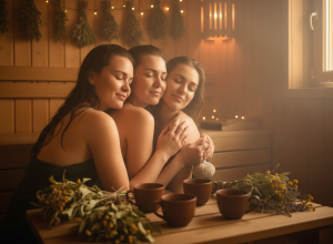 Девичник в сауне с бурятскими травами: как организовать SPA-день с чаем и фотозоной