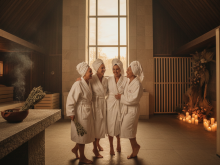Рецепт девичника в сауне Краснодара с SPA-днем и фотозоной