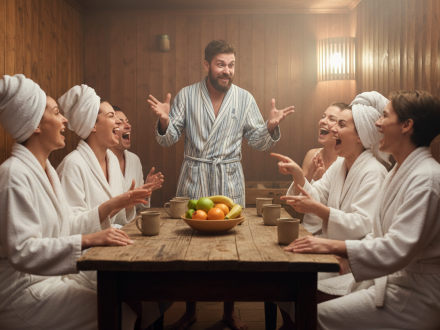 Банный корпоратив в Курске для железнодорожников после смены