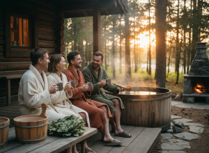 Где деревенские бани лучше — под Курском или в Железногорске