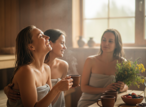 Чернозёмный SPA-день в бане на девичник в Курске