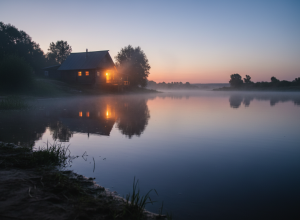 Лучшие бани на берегу Сейма в Курске с видом на воду