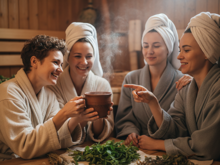 Девичник в Новосибирске — научный SPA-день с мелиссой и чаем