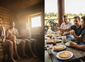 Ошибки мальчишника в сауне Омска с парной, блинами и байками