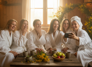 Идеальный девичник в сауне Пермь с SPA зверобоем и фотозоной