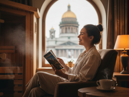 Сауна для туриста после Эрмитажа и Мариинки — формула комфорта