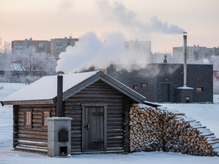 Дымные бани по-чёрному в Рязани и за городом