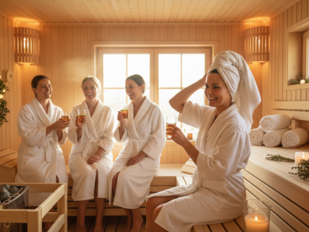 Эталонный SPA-день с чабрецом и фотозоной в сауне Саратов