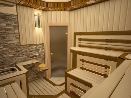 Внутренняя отделка парилки: липа, осина, кедр и другие породы