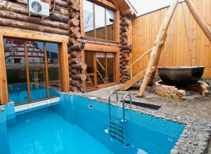 Дом с сауной и чаном: идеальный формат отдыха компанией