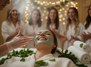 Работа над ошибками девичника в сауне Тольятти с SPA и фотозоной