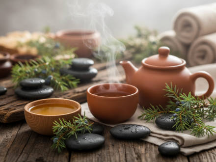 Девичник в бане Тюмень с нефтяным SPA, можжевельником и чаем