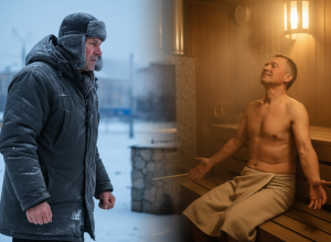 Баня в мороз -25 в Уфе полезна суставам и дыханию
