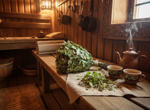 Купеческий SPA-девичник в бане Ярославля с мелиссой и чаем
